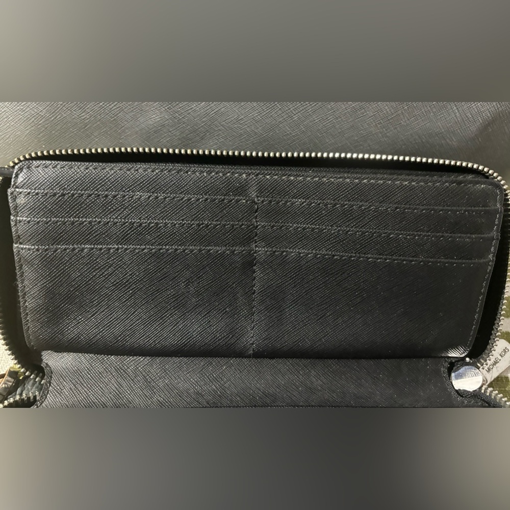 SOLD! Michael Kors Saffiano Leather Bag & Jet Set Continental Travel Wallet - Picture 15 of 15